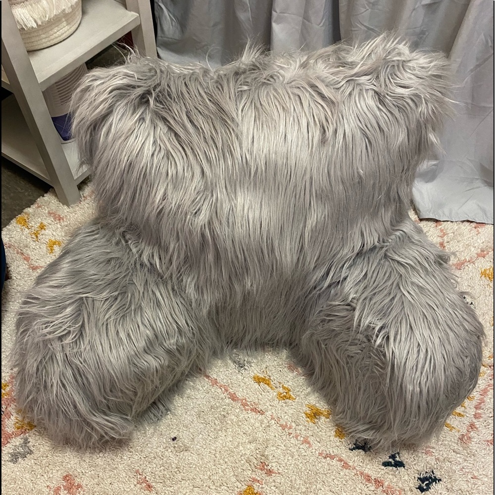 Grey Floor Pillow